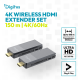 Digitus 4K Wireless HDMI Extender Set, 150 m, 4K/60Hz | DS-55359