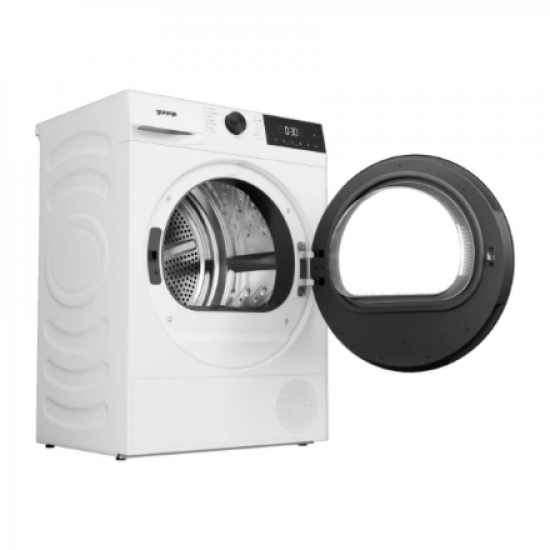 Gorenje Dryer Machine DG2P7E, E, Front loading, 7 kg, Heat pump, Depth 51 cm, White