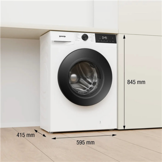Gorenje WG2PS62A2 Washing machine, A, Front loading, 6 kg, 1200 RPM, Depth 41.5 cm, White