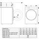 Gorenje WG2PS62A2 Washing machine, A, Front loading, 6 kg, 1200 RPM, Depth 41.5 cm, White