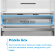 Midea MDRE271FGE01 Refrigerator, E, Built-in, Combi, Height 178.5 cm, Fridge net 192L, Freezer 79L, White