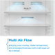 Midea MDRE271FGE01 Refrigerator, E, Built-in, Combi, Height 178.5 cm, Fridge net 192L, Freezer 79L, White