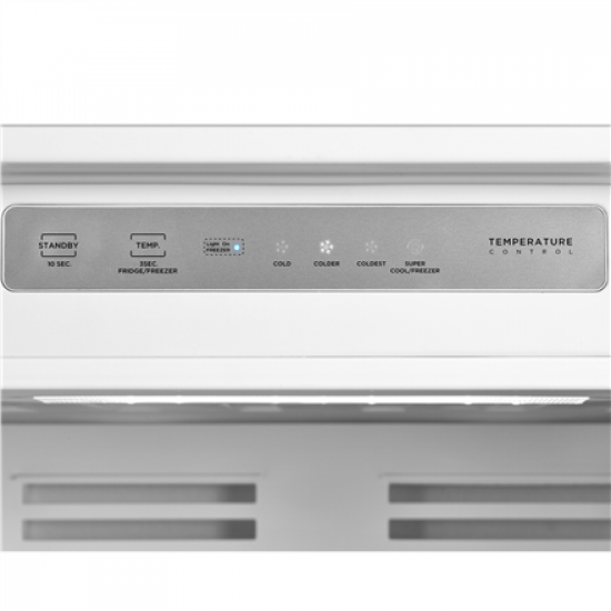 Midea MDRE271FGE01 Refrigerator, E, Built-in, Combi, Height 178.5 cm, Fridge net 192L, Freezer 79L, White