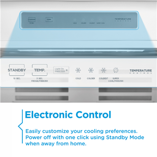 Midea MDRE271FGE01 Refrigerator, E, Built-in, Combi, Height 178.5 cm, Fridge net 192L, Freezer 79L, White