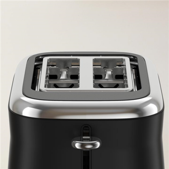 Tefal TT7208E0 Collection Retro Toaster, 850 W, Black