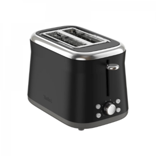 Tefal TT7208E0 Collection Retro Toaster, 850 W, Black