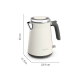 Tefal KI666AE0 Collection Kettle, 1.7L, Beige