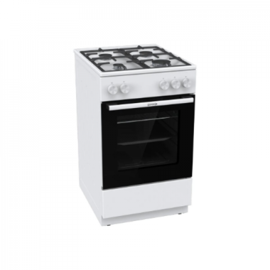 Gorenje GG5A10WFFM Cooker, Gas hob, Gas oven, Width 50 cm, White