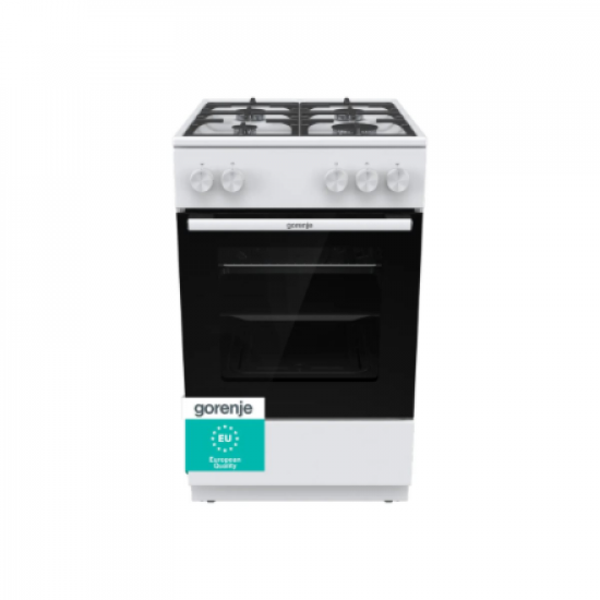 Gorenje GG5A10WFFM Cooker, Gas hob, Gas oven, Width 50 cm, White