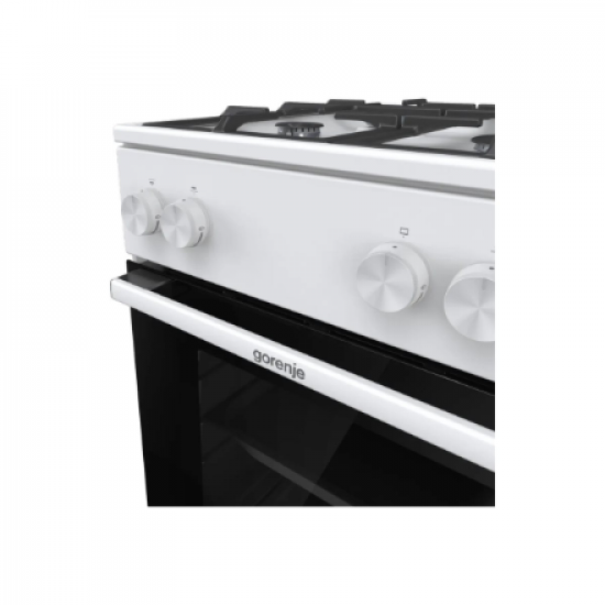 Gorenje GG5A10WFFM Cooker, Gas hob, Gas oven, Width 50 cm, White