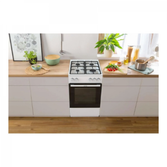 Gorenje GG5A10WFFM Cooker, Gas hob, Gas oven, Width 50 cm, White