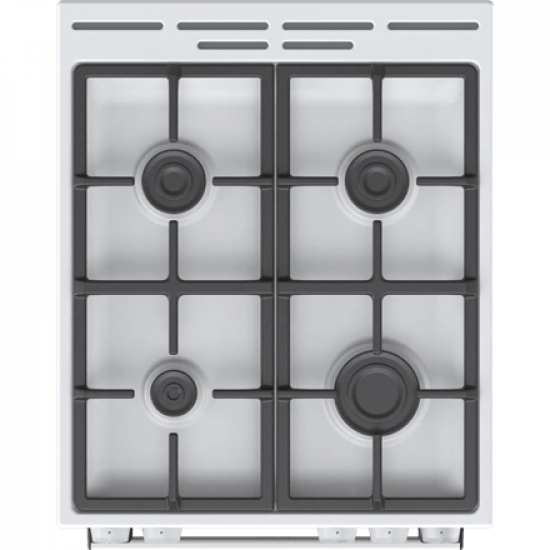 Gorenje GG5A10WFFM Cooker, Gas hob, Gas oven, Width 50 cm, White