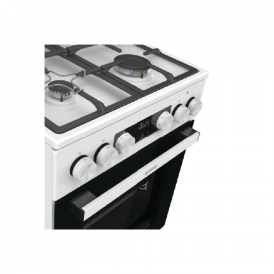 Gorenje GK5C42WF-B Cooker, Gas hob, Electric oven, Width 50 cm, White