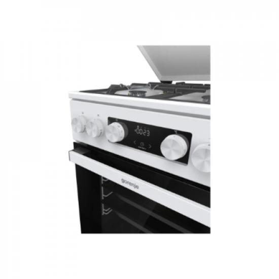 Gorenje GK5C42WF-B Cooker, Gas hob, Electric oven, Width 50 cm, White