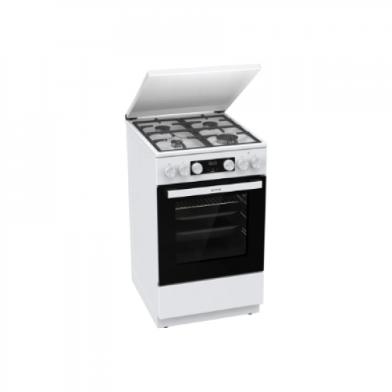 Gorenje GK5C42WF-B Cooker, Gas hob, Electric oven, Width 50 cm, White