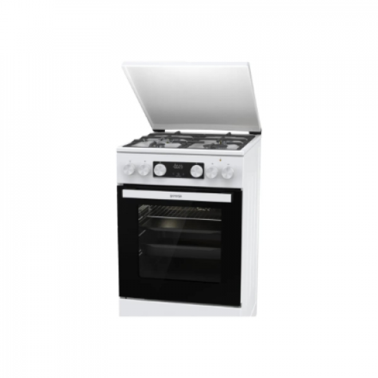 Gorenje GK5C42WF-B Cooker, Gas hob, Electric oven, Width 50 cm, White