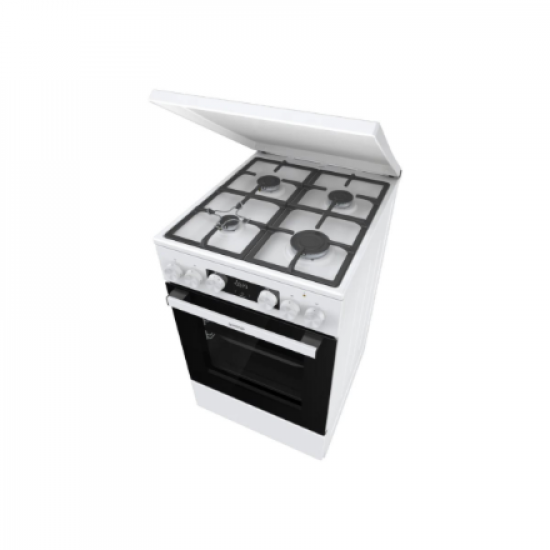 Gorenje GK5C42WF-B Cooker, Gas hob, Electric oven, Width 50 cm, White