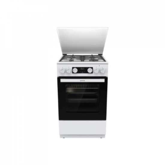 Gorenje GK5C42WF-B Cooker, Gas hob, Electric oven, Width 50 cm, White