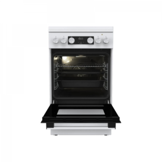 Gorenje GK5C42WF-B Cooker, Gas hob, Electric oven, Width 50 cm, White