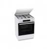 Gorenje GK6C5WF Cooker, Gas hob, Electric oven, Width 60 cm, White