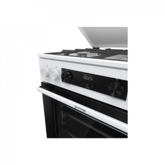 Gorenje GK6C5WF Cooker, Gas hob, Electric oven, Width 60 cm, White