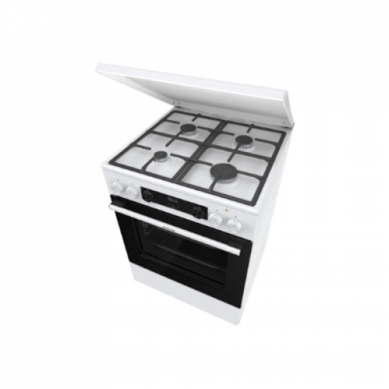 Gorenje GK6C5WF Cooker, Gas hob, Electric oven, Width 60 cm, White