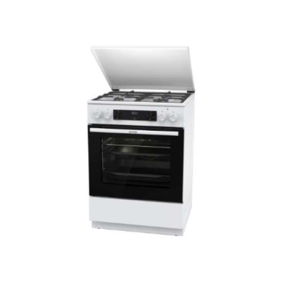 Gorenje GK6C5WF Cooker, Gas hob, Electric oven, Width 60 cm, White
