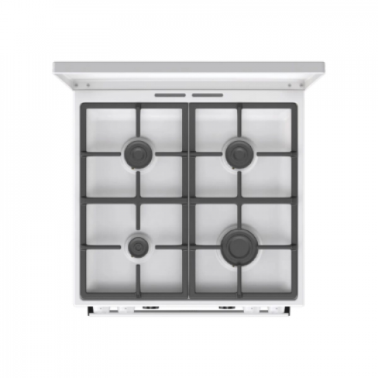 Gorenje GK6C5WF Cooker, Gas hob, Electric oven, Width 60 cm, White