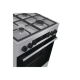 Gorenje GK6C4XF | Cooker | Hob type Gas | Oven type Electric | Stainless steel | Width 60 cm | Depth 60 cm | Grilling | Energy efficiency class A | 71 L