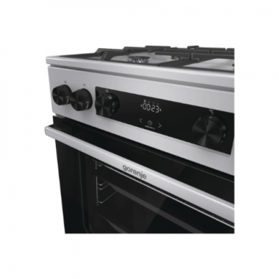 Gorenje GK6C4XF | Cooker | Hob type Gas | Oven type Electric | Stainless steel | Width 60 cm | Depth 60 cm | Grilling | Energy efficiency class A | 71 L