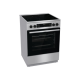 Gorenje GECS6C70XC Cooker, Ceramic hob, Electric oven, Width 60 cm, Stainless Steel