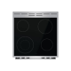 Gorenje GECS6C70XC Cooker, Ceramic hob, Electric oven, Width 60 cm, Stainless Steel