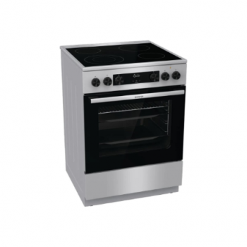 Gorenje GECS6C70XC Cooker, Ceramic hob, Electric oven, Width 60 cm, Stainless Steel