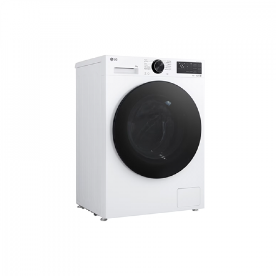 LG F2X50S8TLB Washing Machine, Front Load, Capacity 8 kg, Spin speed 1200 rpm, White