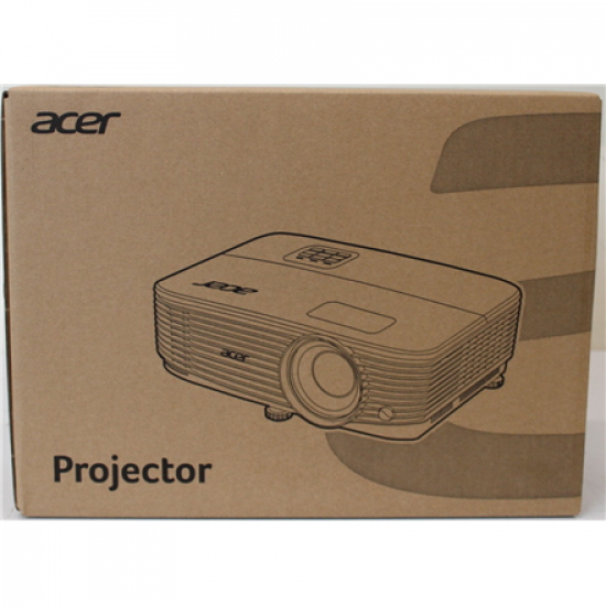 SALE OUT. Acer X1229HP Projector, DLP, XGA, 4800lm, 20000/1, Black | SALE OUT. Acer X1229HP | WUXGA (1920x1200) | 4800 ANSI lumens | Black | DAMAGED PACKAGING