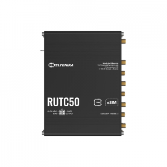 Teltonika RUTC5021 Industrial 5G Router with Wi-Fi 6