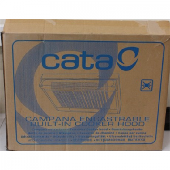 SALE OUT. CATA CAMPANA Hood FK SLIM 6000 X, B, Width 60 cm, Max 162 m³/h, LED, Stainless steel | SALE OUT. CATA Hood | FK SLIM 6000 X | Conventional | Energy efficiency class B | Width 60 cm | 162 m³/h | Mechanical | LED | Stainless steel | DAMAGED PACKAG