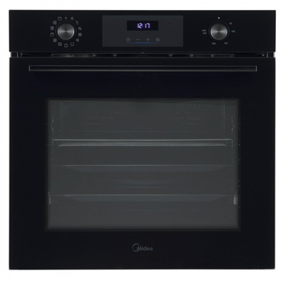 Midea MBO7NM30D0-BK Oven, Built-in, Electric, Width 60 cm, Touch Display, Black