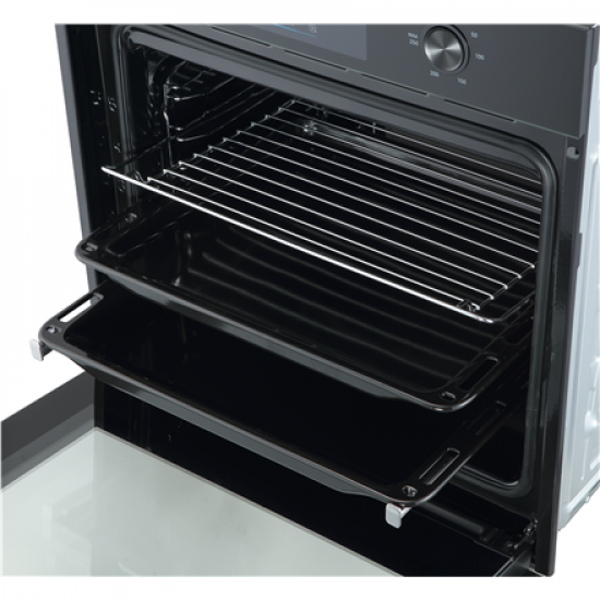 Midea MBO7NM30D0-BK Oven, Built-in, Electric, Width 60 cm, Touch Display, Black