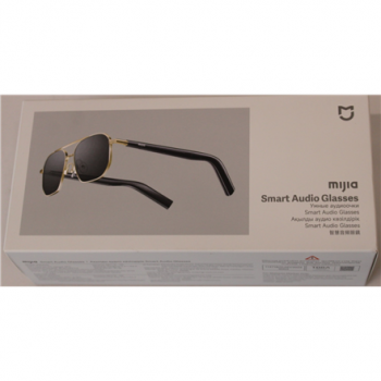 SALE OUT. Xiaomi Mijia Smart Audio Glasses, Aviator | SALE OUT. Smart Audio Glasses | Mijia Pilot-Style | Bluetooth | Open-Ear | Microphone | Gold | Noise canceling | UNPACKED | Warranty 23 month(s) | Wireless