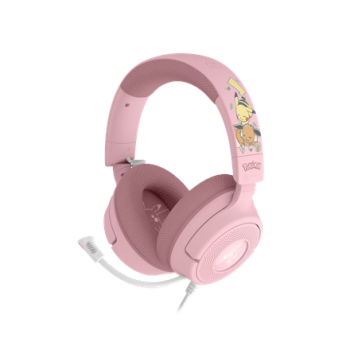 Razer Gaming Headset | Kraken V4 X | Wired | On-ear | Microphone | Pikachu & Eevee Edition