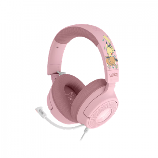 Razer Gaming Headset | Kraken V4 X | Wired | On-ear | Microphone | Pikachu & Eevee Edition