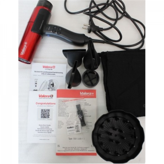 SALE OUT. Valera | Matrixcare AI Professional Hair Dryer | 501.00 MA MR | Number of temperature settings 9 | Ionic function | Black/Red | DAMAGED PACKAGING, SCRATCHED PARTS, REFURBISHED
