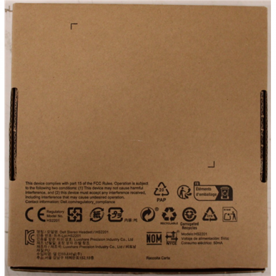 SALE OUT. Dell Headset WH1022 | SALE OUT. Dell Stereo Headset | WH1022 | 3.5 mm, USB Type-A | DAMAGED PACKAGING, DEMO