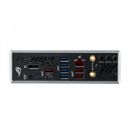 Asus ROG STRIX X570-I GAMING | Processor family AMD | Processor socket AM4 | DDR4 | Supported hard disk drive interfaces SATA, M.2 | Number of SATA connectors 4