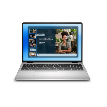 Dell 16 AG FHD+ i7-150U/16GB/512GB/Intel Graphics/Win11 Pro/ENG Backlit Kbd/FP/Silver/3Y Basic OnSite Warranty