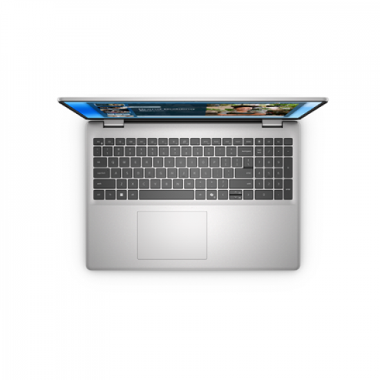 Dell 16 AG FHD+ i7-150U/16GB/512GB/Intel Graphics/Win11 Pro/ENG Backlit Kbd/FP/Silver/3Y Basic OnSite Warranty