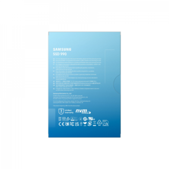 Samsung 990 PCIe 4.0 NVMe M.2 SSD 2TB