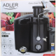 SALE OUT. Adler AD 4132 Juicer, Dark Inox | Adler AD 4132 | Type Juicer maker | Dark Inox | 800 W | Number of speeds 3 | DAMAGED PACKAGING
