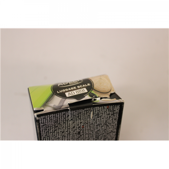 SALE OUT. Adler Travel Luggage Scale | AD 8191 | Maximum weight (capacity) 50 kg | Accuracy 10 g | Grey | DAMAGED PACKAGING